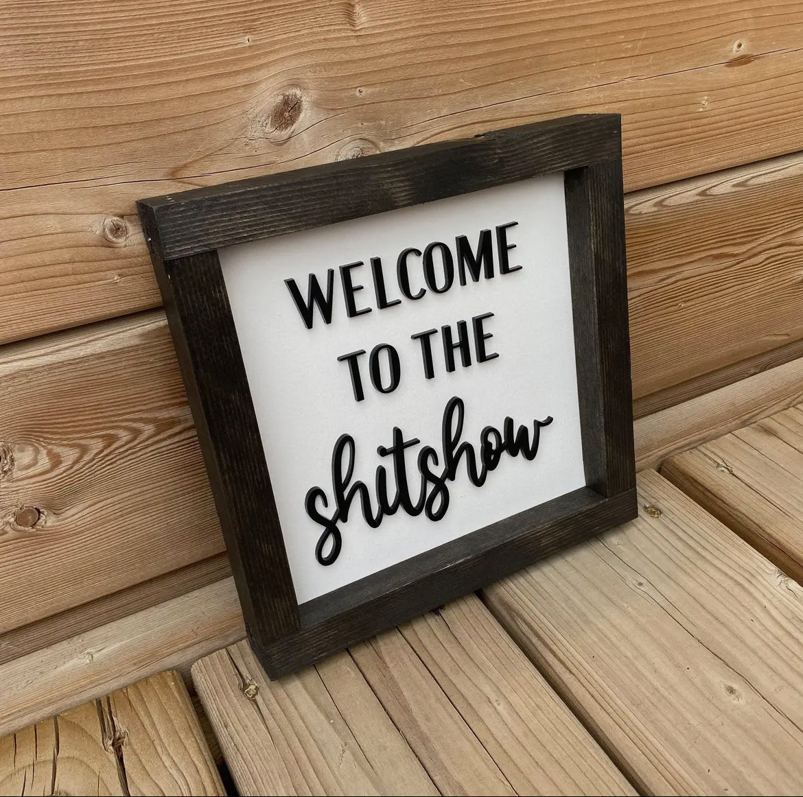 Wood Sign 8x8
