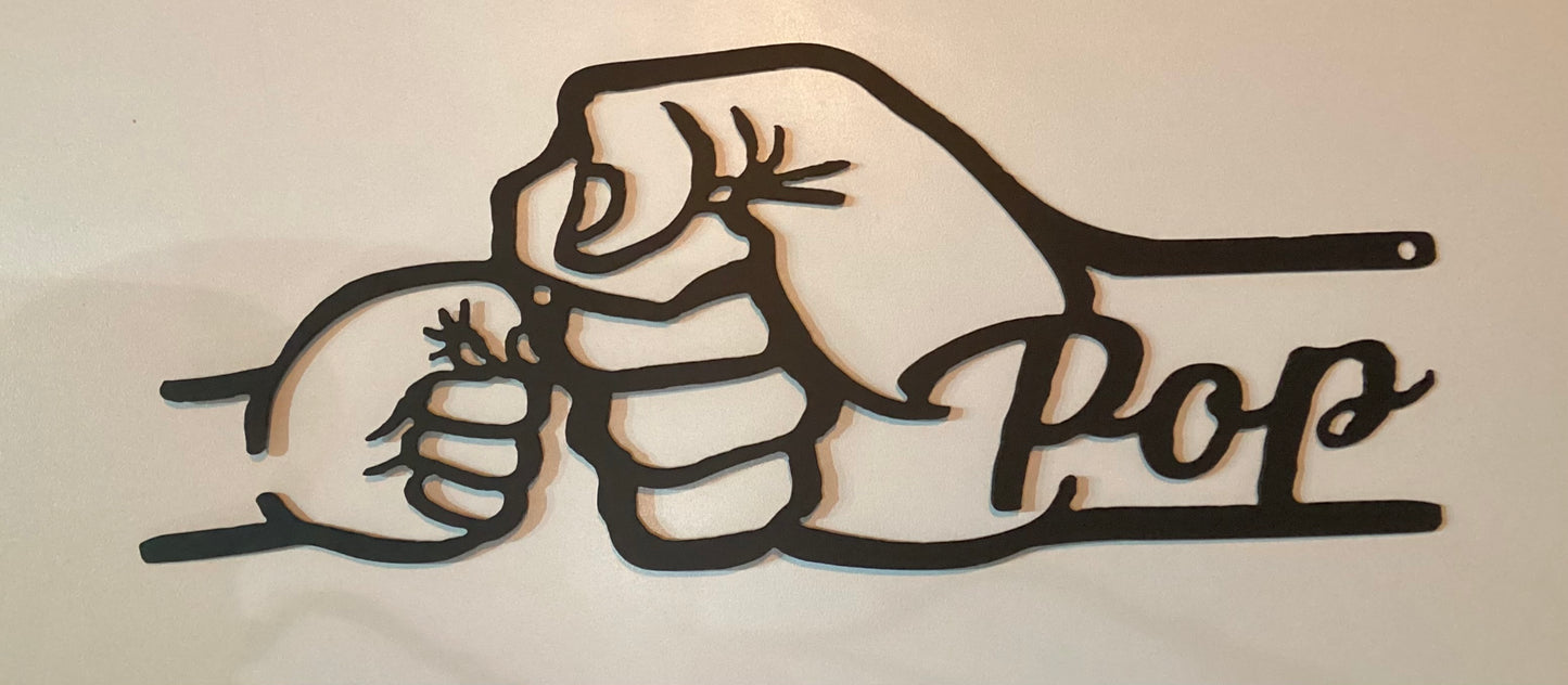 *Vendor014- Fist Bump Sign