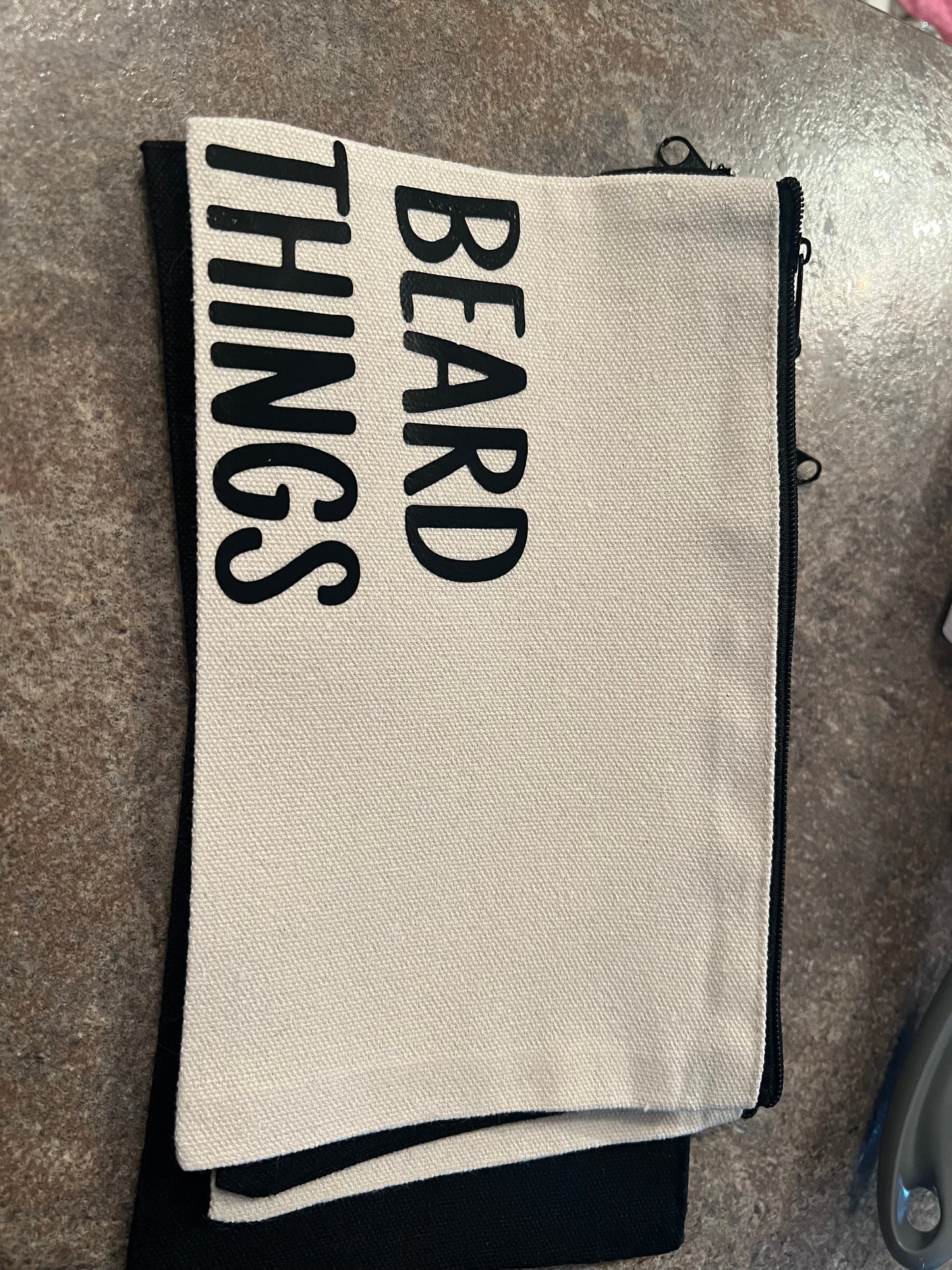 Beard Things toiletry bag