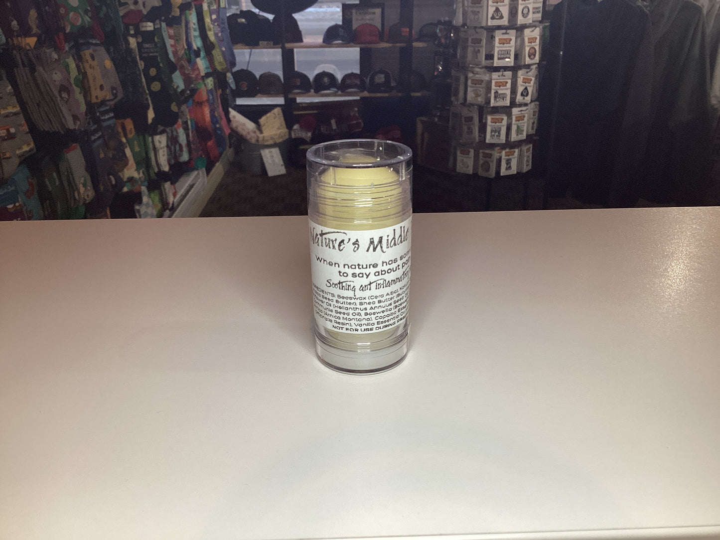 *Vendor015 stocking natures middle finger