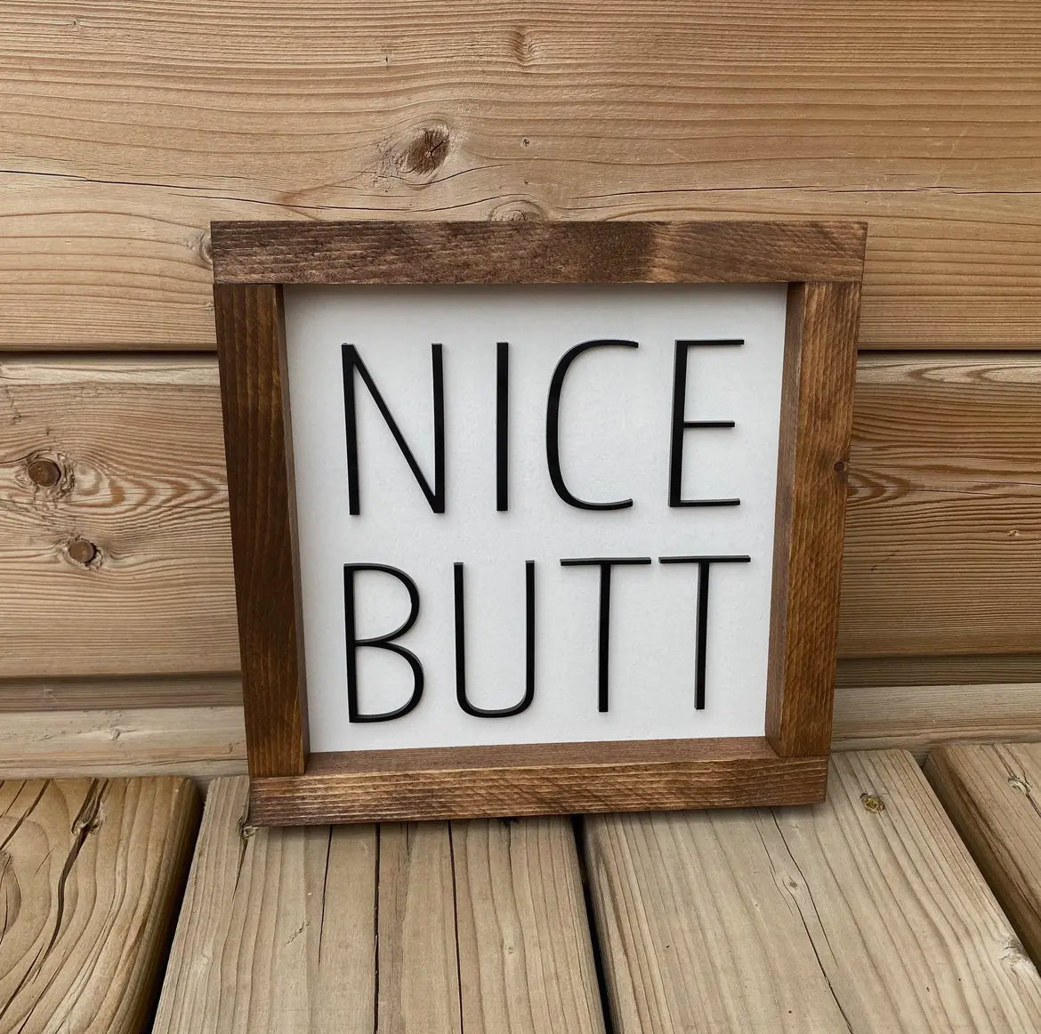Wood Sign 8x8