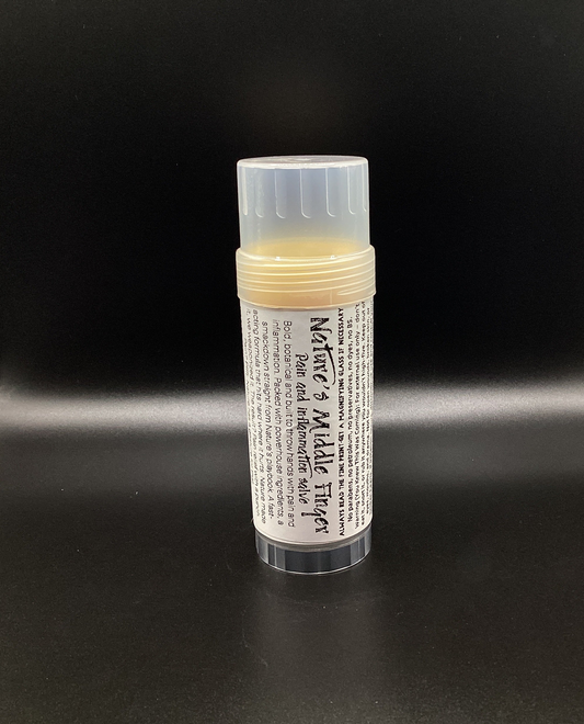 *Vendor015 Pain Salve/natures middle finger