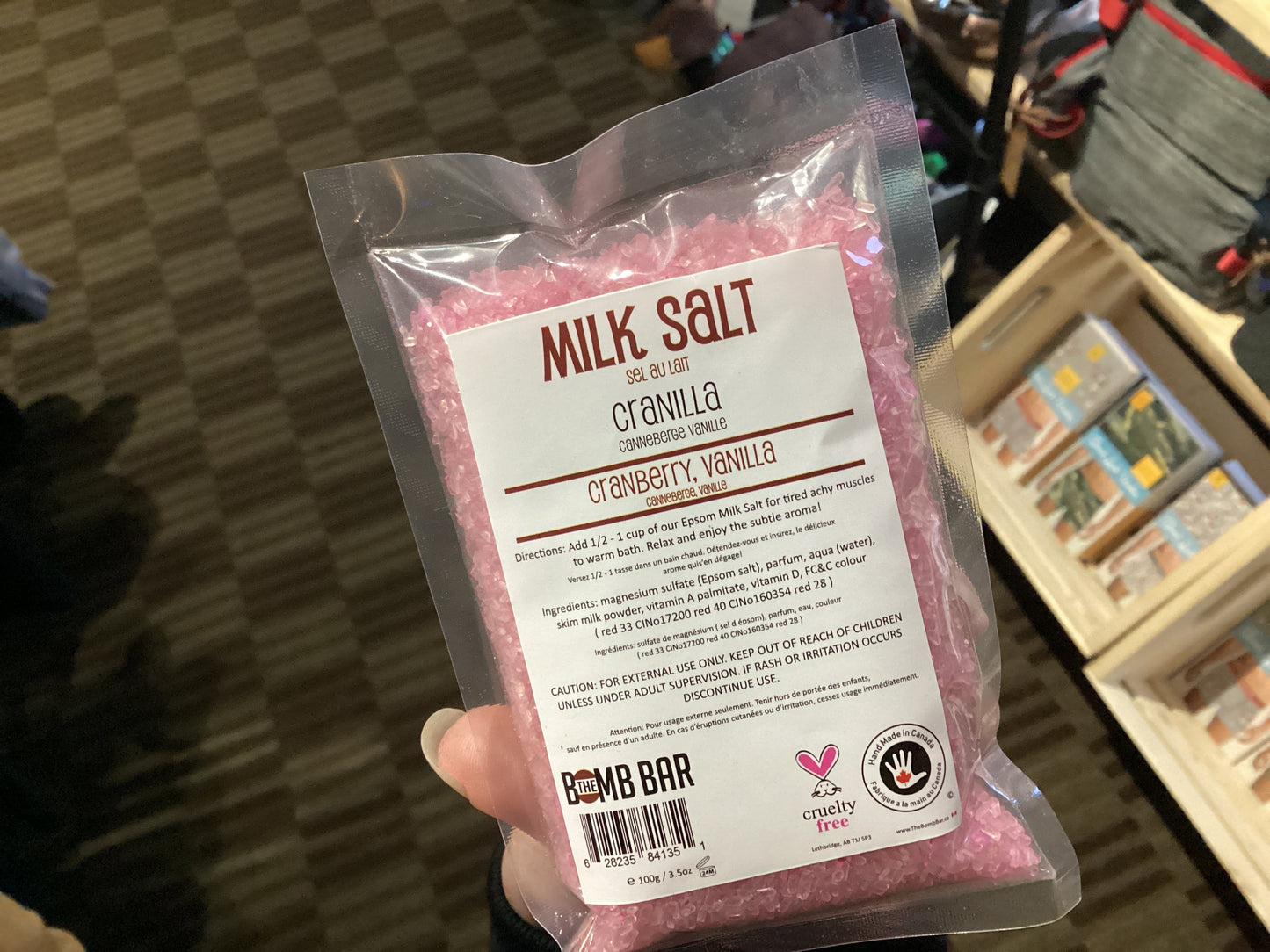 Stocking Stuffer Bath Salts