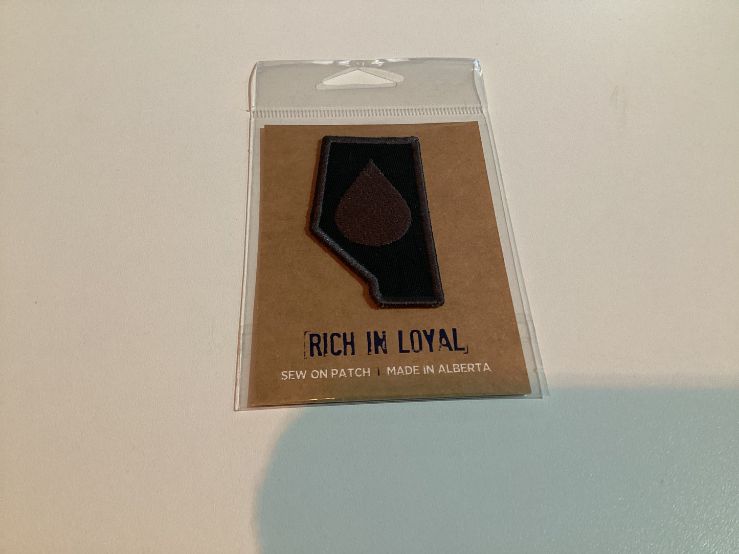 Rich in Loyal sew on patches