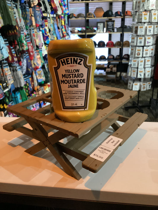 *Vendor10 Picnic table condiment holder