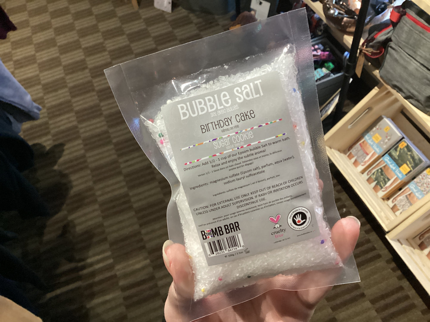 Stocking Stuffer Bath Salts