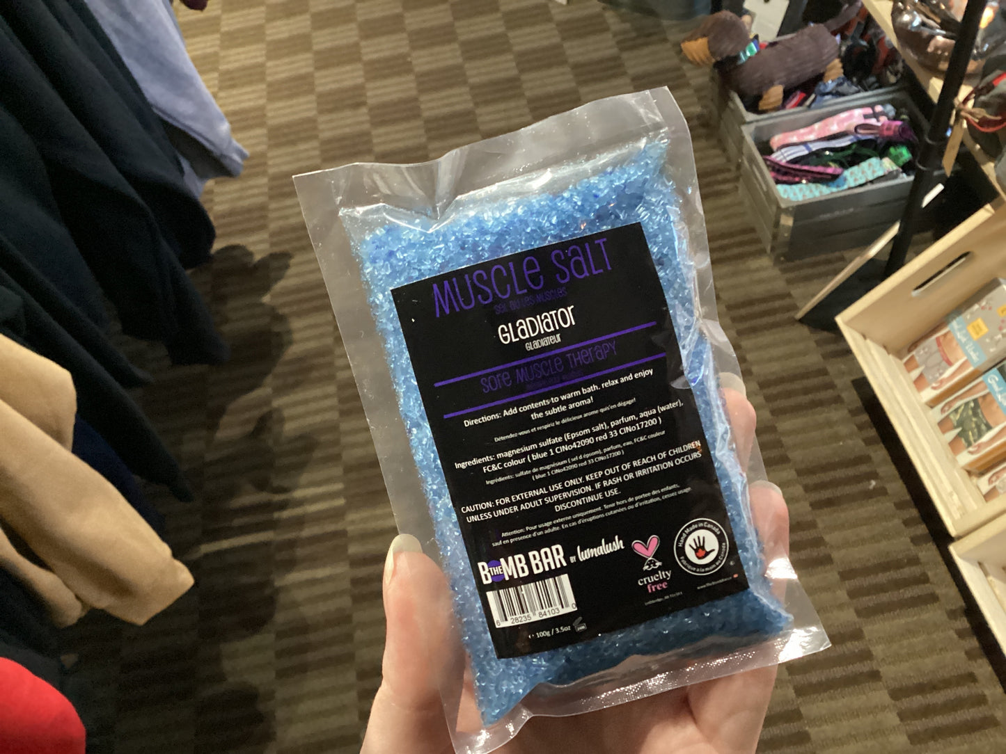 Stocking Stuffer Bath Salts