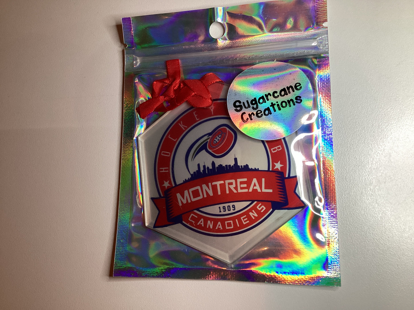 *vendor001 frosted glass ornament