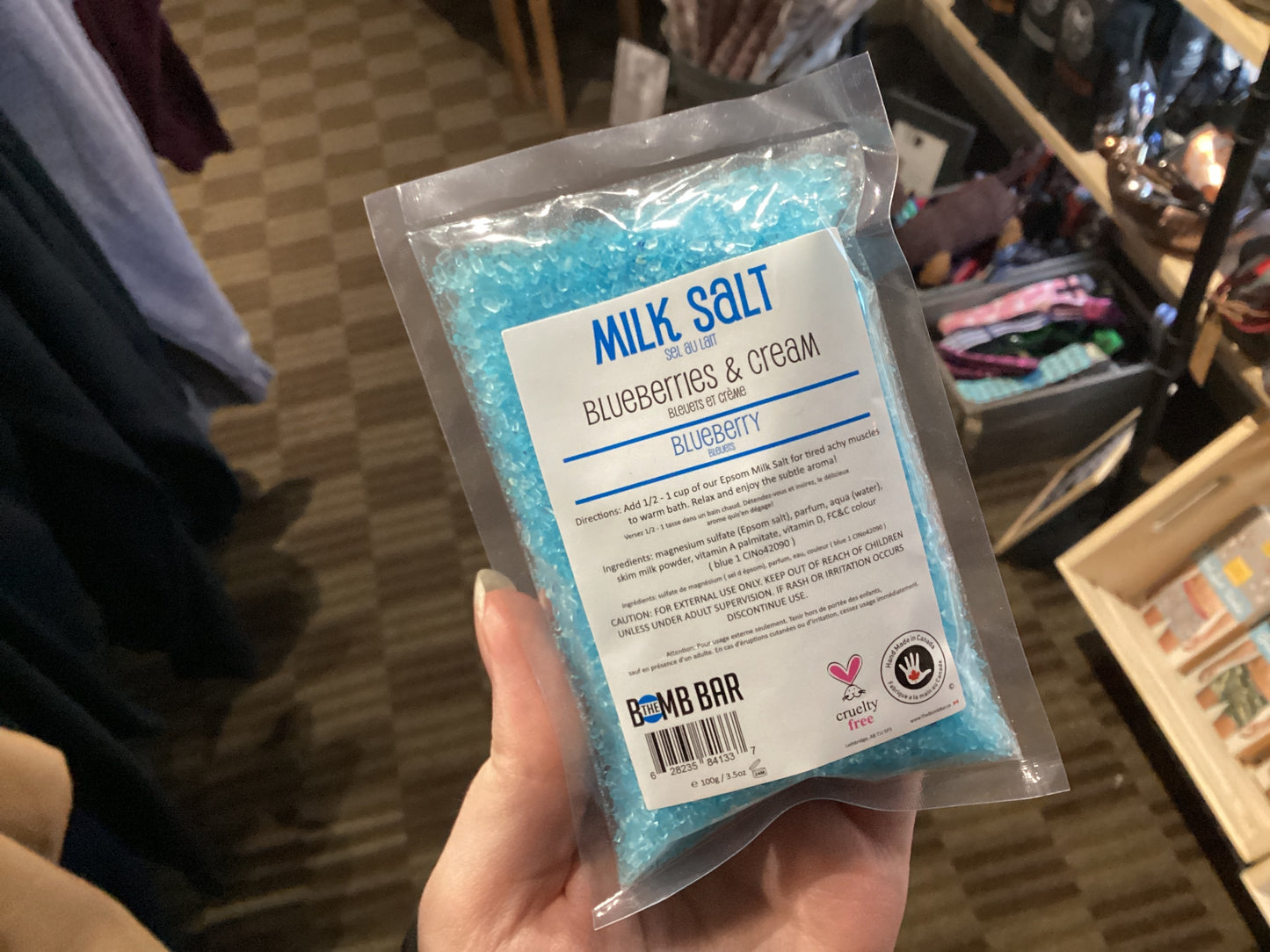 Stocking Stuffer Bath Salts