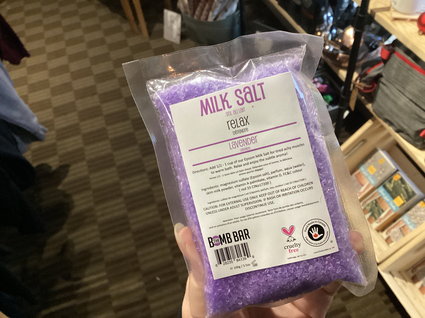 Stocking Stuffer Bath Salts