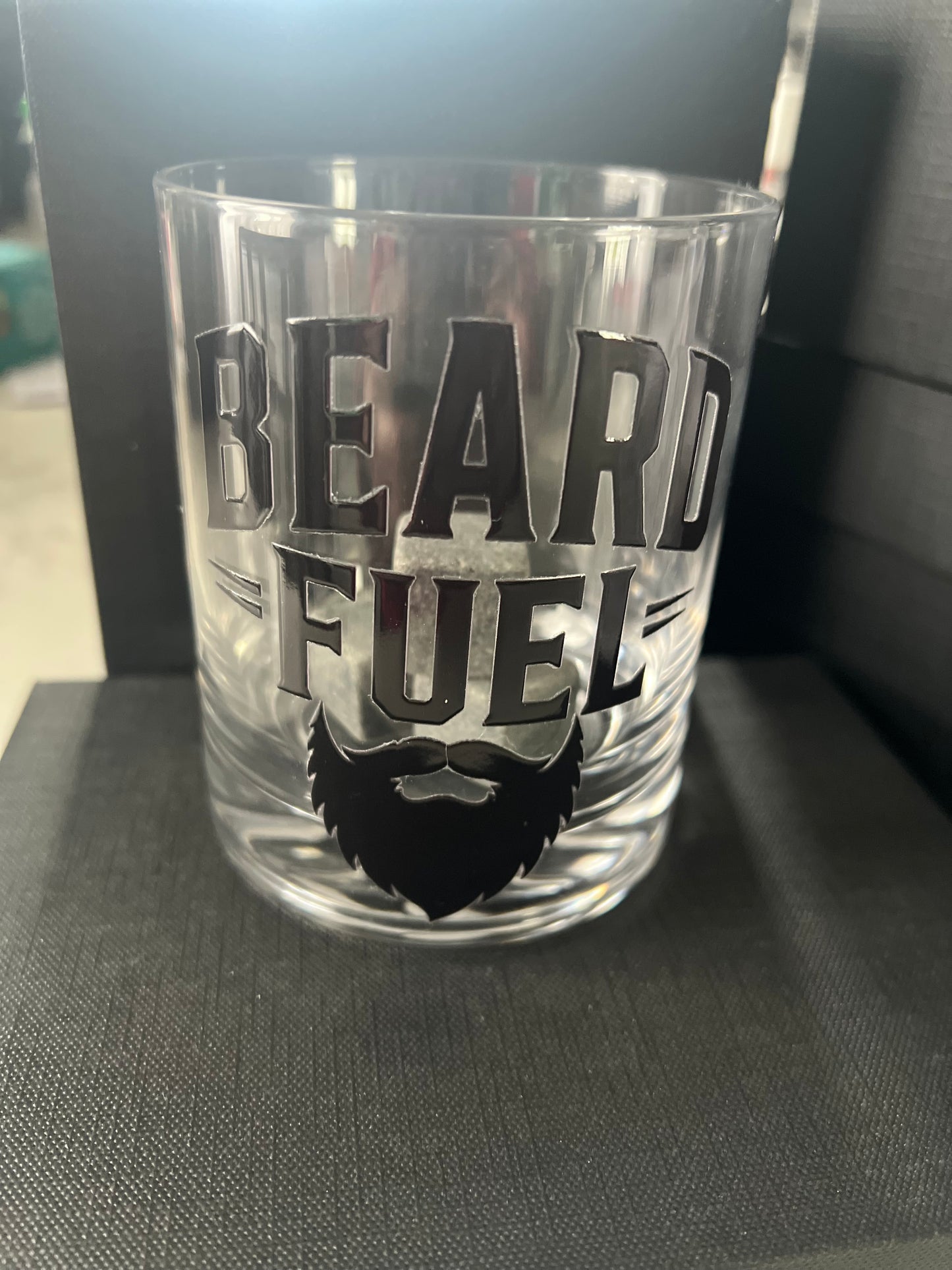 Whiskey glass & stones