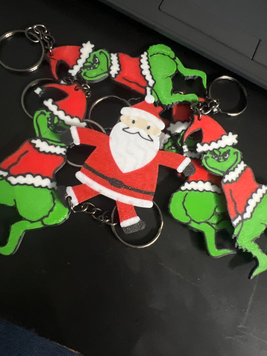 *Vendor10 Christmas keychain