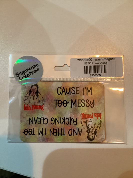 *Vendor001 wash magnet