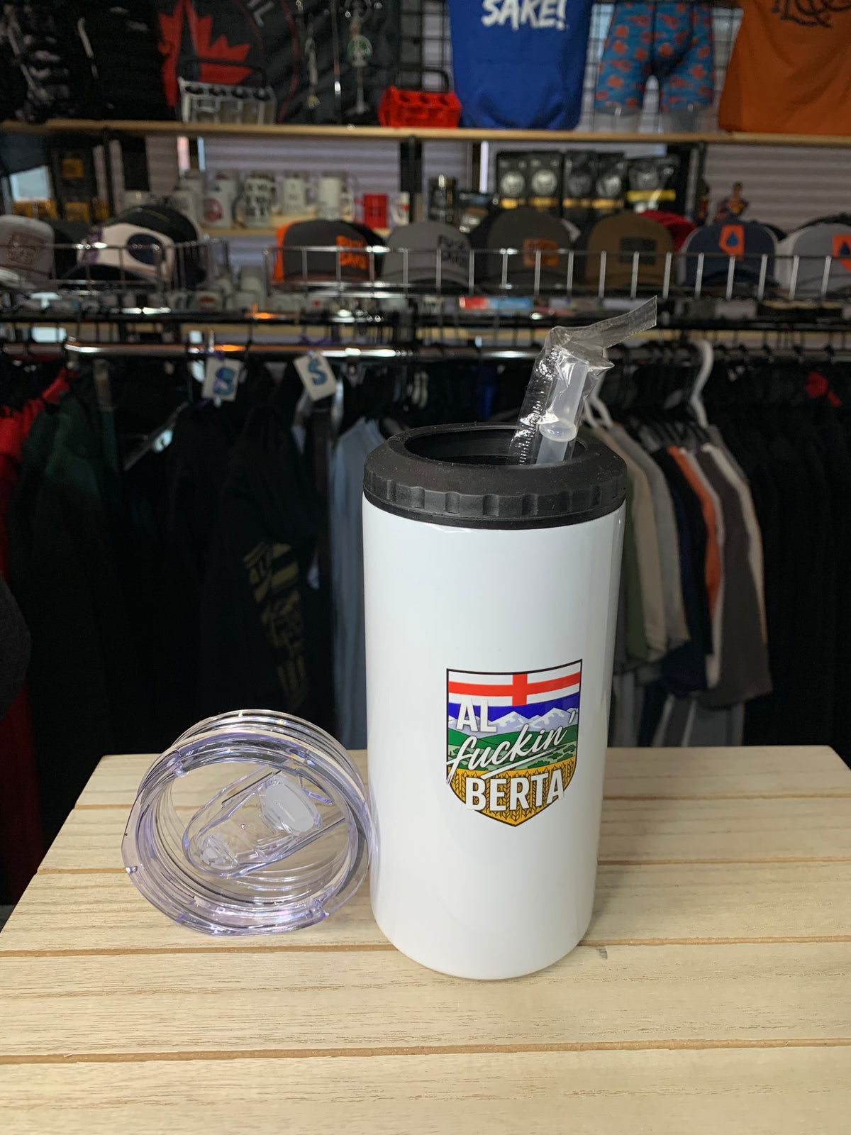 4 in 1 can cooler/cup