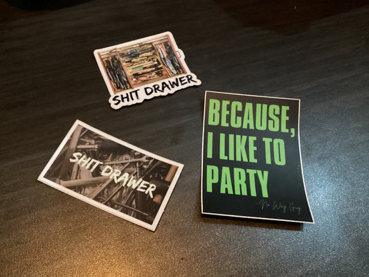 What Nooo Waaay. Assorted sticker