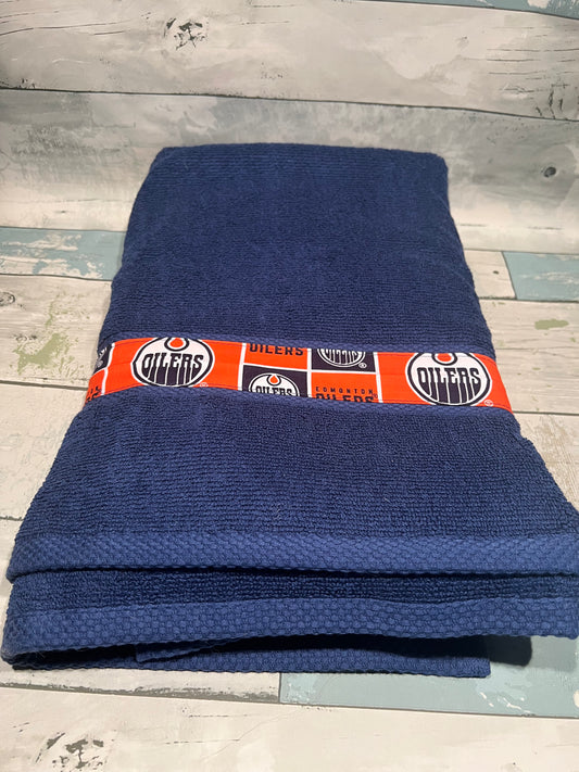 Oilers Bath Towel